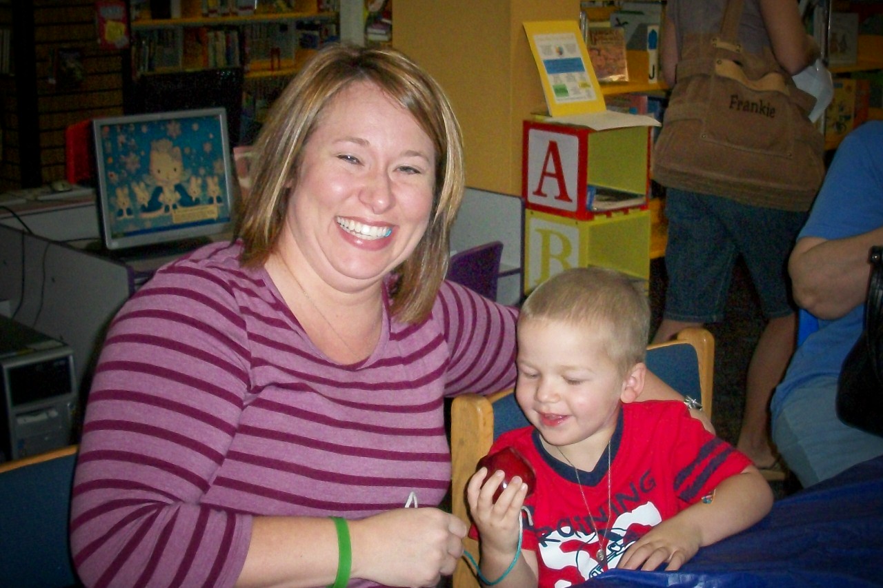 Cuddlebugs mom and son oct 2010