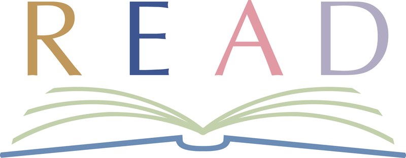 Read logo with open book