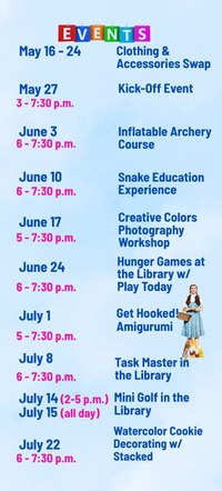 Hunger Games at the Library w/ Play Today!