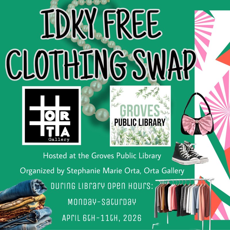 IDKY Free Clothing Swap (Spring)