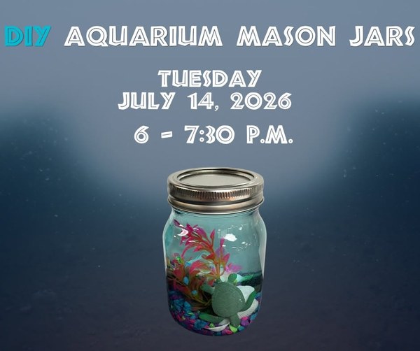 Aquarium mason jars